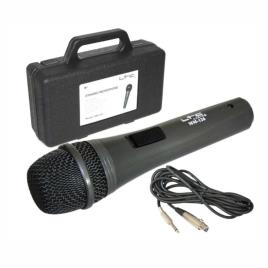 Microfone Dinâmico Com Cabo E Mala 80hz-20khz Ltc