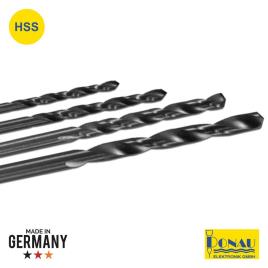 Conjunto De 4 Brocas HSS Ø0.4,0.6,0.8,1.0mm 