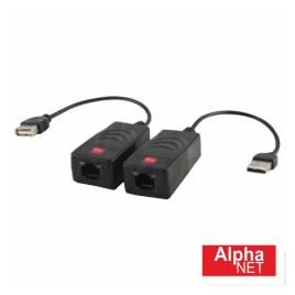 Cabo Adaptador Extensão Usb / Rj45 50m 