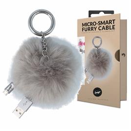 Porta-Chaves Pompom Usb 2.0 Tipo-A Macho/Micro-B Macho