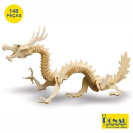 Dragão Painéis De Contraplacado C/ 148 Peças 