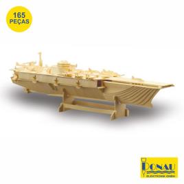 Porta-Aviões Painéis De Contraplacado C/ 165 Peças 