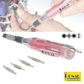 Conjunto De Chave C/ 6 Mini Bits Reversíveis 