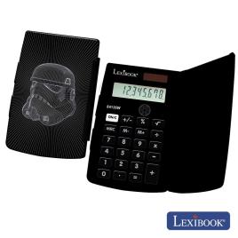 MÁQUINA CALCULADORA 8 DÍGITOS SOLAR STAR WARS LEXIBOOK
