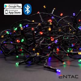 Luzes Natal 120 LEDS Multicor APP Bluetooth 220V 9mt