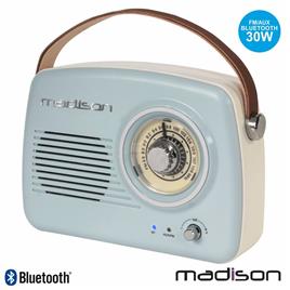 Rádio Fm/Aux/Bt/Mp3 Bat Extra Bass Vintage 30w 