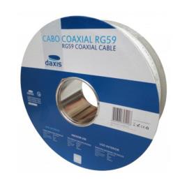 Cabo Coaxial Rg59 75ohm (Metro) Duplo