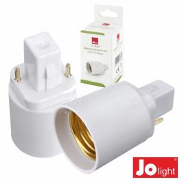 CASQUILHO ADAPTADOR DE G24d-1 P/ E27