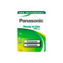 Panasonic Pronto Para Usar Baterias 1x2 Nimh Micro Aaa 750mah One Size