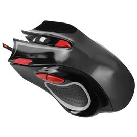 RATO ÓPTICO 800/2400 DPI USB P/ GAMING LED VERMELHO 7D HAWK
