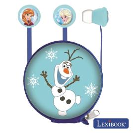 AUSCULTADORES C/ FIOS STEREO MIC FROZEN LEXIBOOK
