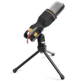 Microfone PC C/ Tripé de Mesa