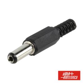 Ficha Alimentação Dc Fêmea Japonesa Pvc Soldar 9.5mm