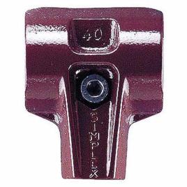 Halder 3011.080 Simplex 80 Mm Hammer Rounded Wedge Roxo