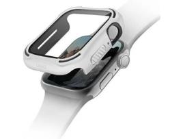 Capa Apple Watch Series 4/5/6/Se 44 mm UNIQ Branco