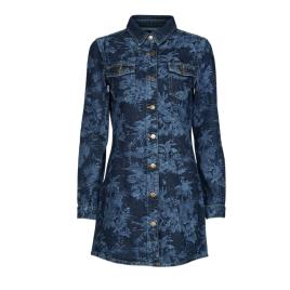 Desigual  Vestidos curtos TINA  Azul Disponível em tamanho para senhora. S,M,XL.Mulher > Roupas > Vestidos