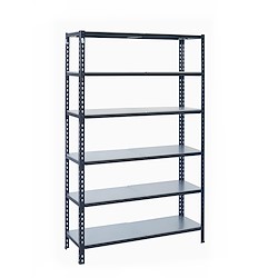 Estante metálica AR SHELVING CINZA 250X120X50CM 150KG