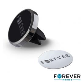 SUPORTE MAGNÉTICO UNIVERSAL TELEMÓVEL E GPS PRETO FOREVER