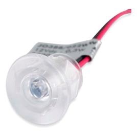 Foco Led 0.3w 12v 18mm Branco Quente P/ Encastrar Ip20 Jol