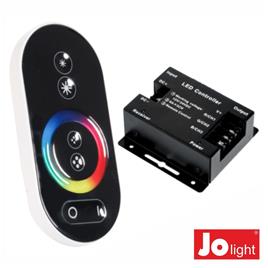 CONTROLADOR P/ FITA LEDS RGB 12V/24 C/COMANDO TOUCH JOLIGHT