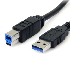 Cabo Usb 3.0 Tipo-A Macho / Tipo-B Macho 1.8m 