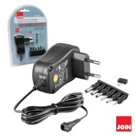 Alimentador 220vac - 3/4.5/5/6/7.5/9/12vdc Comutado 600ma