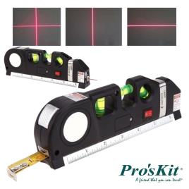 Fita Métrica 2.5m C/ Nível Bolha E Laser Nivelador 