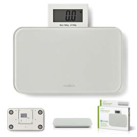 Balança Digital de Viagem Vidro 150Kg Branca