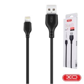 Cabo USB-A 2.0 Macho / Lightning 8P 2.1A 2M Preto XO