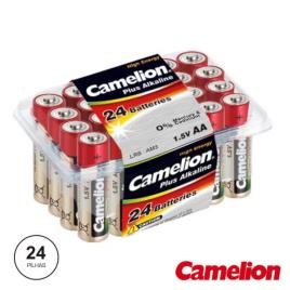 Pilha Alcalina Aa 1.5v Pack 24 Camelion
