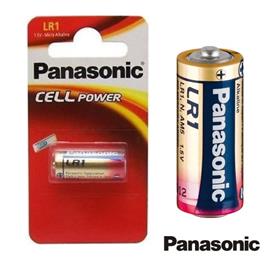 PILHA ALCALINA LR1/N 1.5V BLISTER PANASONIC