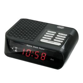 RÁDIO RELÓGIO TREVI RC827 BLACK