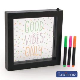 Quadro de Desenho Néon C/ 3 Canetas LEXIBOOK