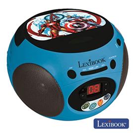 Rádio Portátil Fm/Am C/Leitor Cd/Aux Avengers 