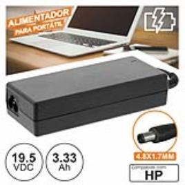 Alimentador P/ Hp 19.5v 3.33a 65w 4.8x1.7mm