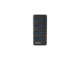 HUB  Mantis 2 USB 3.0 4 Puertos on OFF CON Alimentador