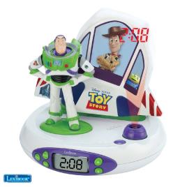 Relógio Despertador Projeção E Efeitos Toy Story LEXIBOOK
