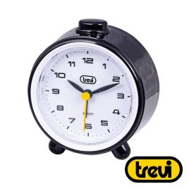 Relógio Despertador Analógico Preto TREVI