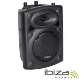 COLUNA PASSIVA 8” 300Wmáx ABS IBIZA