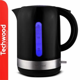 Fervedor de Água Elétrico Preto 2200W 1.7L 