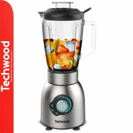 Liquidificador 1500W 1.5L C/ Jarro de Vidro Cinza 