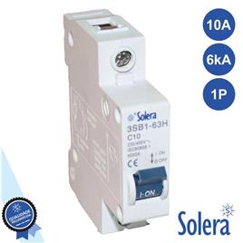 Disjuntor 1p 10a 6ka 240/415v Solera