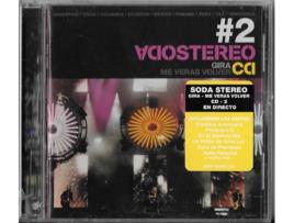 CD Soda Stereo - Me Veras Volver Gira 2007 CD #2