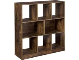 Estante HABITAT Y JARDÍN Home Castanho (60 x 30 x 120 cm - Madeira)