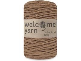 Fio de Macramé WELCOME YARN Barbante XL Bb30 3mmx120M (Castanho - Algodão - 10x16,5x10 cm)