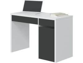 Secretária HABITDESIGN Mia (Branco - Melamina - 108 x 75 x 50 cm)