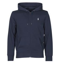 Polo Ralph Lauren  Sweats SWEATSHIRT A CAPUCHE ZIPPE EN JOGGING DOUBLE KNIT TECH LOGO PONY  Azul Disponível em tamanho para homem. XXL,S,M,L,XL,XS.Homem > Roupas > Abrigo