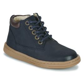 Kickers  Sapatilhas de cano-alto TACKLAND  Marinho Disponível em tamanho para rapaz 24,25,26,27.Criança > Menino > Sapatos > Tenis