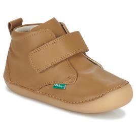Kickers  Botas baixas SABIO  Castanho Disponível em tamanho para rapariga. 24,25,26,27.Criança > Menina > Calçasdos > Botins