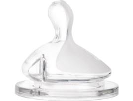 Tetina Silicone BEBÉ CONFORT Emotion Phisio+ 1 Mês Fluxo Médio
